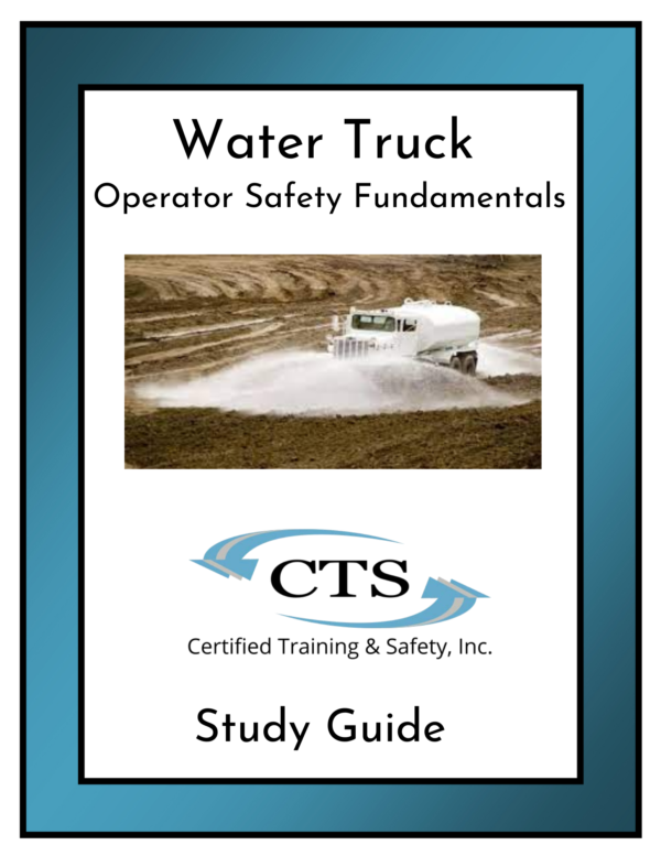 Water Truck Study Guides (5 Pack)